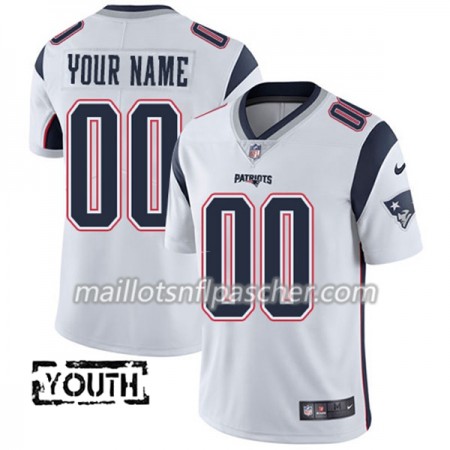 Maillot New England Patriots Custom Blanc - Enfant